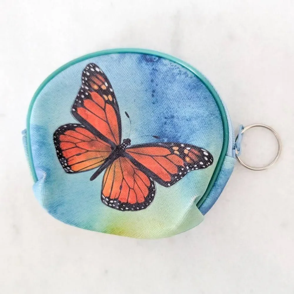 Butterfly Keychain Coin Purse